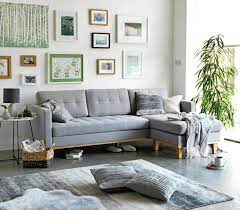 Pin By Mariane Caramez On Living Room Light Gray Sofas Chaise Sofa Light Blue Sofa