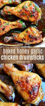 Oven Baked Chicken Drumsticks That Are So Good That You Will Be Running For Seconds Best Chicken Leg Recipes Oven Baked Honey Garlic Chicken Drumstick Recipes