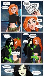 Kim and Shego Date on the roof (Kim Possible) Olena Minko - Comics Army