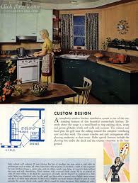 Confessions of a serial diyer. 9 Colorful Mid Century Kitchen Remodels Retro Floorplans From 1954 Click Americana