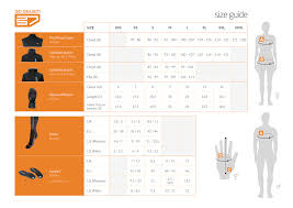 Size Guide 30seven Heated Clothing