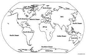 Also includes canada and mexico! Printable World Map Coloring Page For Kids Cool2bkids World Map Coloring Page World Map Printable Color World Map