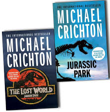 Jurassic park is a 1990 science fiction novel written by michael crichton. Michael Crichton Jurassic Park 2 Books Collection Pack Set Rrp A A 15 98 Jurassic Park The Lost World Michael Crichton Amazon De Books