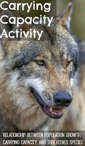 Carrying Capacity Activity Capacity Activities Ap Environmental Science Teaching Ecology