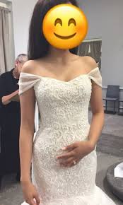 Oleg Cassini Scroll Lace Trumpet Cwg769 Wedding Dress Currently For Sale At 26 Off Retail Fairy Wedding Dress Wedding Dresses Wedding Dress Sleeves