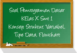 Check spelling or type a new query. Soal Pemrograman Dasar Kelas X Proprofs Quiz