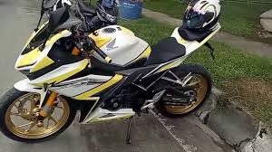 New brand,dari ninja beralih ke cbr250rrsuara gahar cbr250rr with akrabovicmono arm ducati monster 1100usd suzuki gsx 600 bpfkaliper brembo radialmotif. Si Mani Cbr 150r Revolution White Modifikasi Part 5 Youtube
