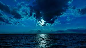 Posted by admin on october 22, 2018 if you don't find the exact resolution you are looking for, then go for original or higher resolution which may fits perfect to your. Night Moon Sea Sky Blue 4k Hd Nature 4k Wallpapers Images Backgrounds Photos And Pictures
