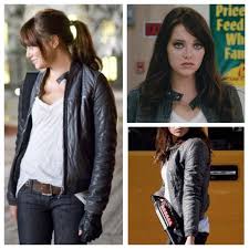 In addition to blasting several zombies to bits, stone got to whack bill murray. Diesel Jackets Coats Emma Stone Zombieland Diesel Vieru Leather Jacket Poshmark
