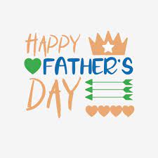 Happy Fathers Day Art Word Svg