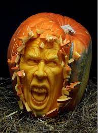 happy halloween おしゃれまとめの人気アイデア pinterest honami s the world ハロウィーンのカボチャ カボチャ顔 フルーツカービング