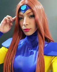 ❌ J E A N G R A Y __ Estréia do meu cosplay de Jean Gray, uhuul. Eu  simplesmente amei, e também, aparentemente foi bem aceito pelo pessoal.  🥺♥️ Me senti