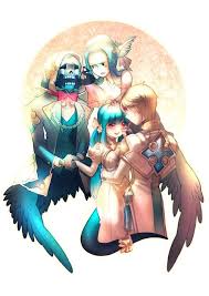 Necro X Undine X Ky X Dizzy Tekken Cosplay Guilty Gear Game Art