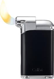 Lighter new minijet black skull. Colibri Pfeifenfeuerzeug Pacific Ii Schwarz Gun Pz Pipe Lighter Lighters Products