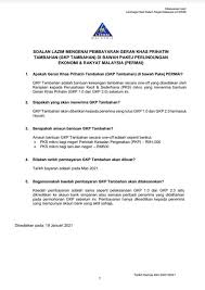 Semakan status boleh dibuat mulai 8 jun 2021. Gkp Permai Tarikh Bayaran Tambahan Rm1 000 Mulai 25 Mac 2021