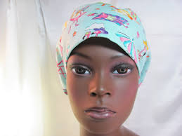 Women's Euro Style Scrub Hat Flamingo Beach