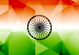 Orange steht für den hinduismus, mut und die opfer, grün für den glauben und den islam und weiß symbolisiert das engagement für eine friedliche koexistenz beider. Indische Flagge Mit Polygonform 106690 Download Kostenlos Vector Clipart Graphics Vektorgrafiken Und Design Vorlagen