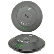 To truly earn its place on your nightstand, an alarm clock should be reliable and versatile, letting you aside from the clock, the echo dot with a clock is exactly like the standard echo dot. Qi Wireless Charger Nfc Bluetooth Speaker Alarm Clock For Iphone Samsung More For Sale In Ennis Clare From Zbiz International