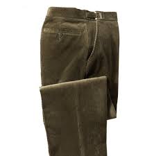 Sedao Vente Pantalons Pantalon Velours Tout Confort Kaki