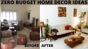 Revamp a tiny studio apartment with an equally diminutive. Zero Budget Living Room Makeover Living Room Decorating Ideas Living Room Tour India Youtube