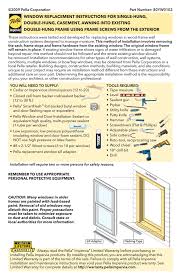 Our pella showroom in montreal features a comprehensive selection of our products, which you can also find on our windows page. Pella 80yw0102 Window User Manual Manualzz