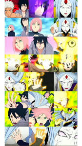 Sasuke Uchiha Sakura Haruno Naruto Uzumaki Kaguya Sasuke Uchiha Sakura Haruno Anime Naruto