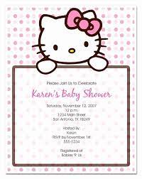 Hello Kitty Baby Shower Invites Best Of Hello Kitty Invitation Hello Kitty Baby Shower Hello Kitty Invitations Hello Kitty Birthday Invitations