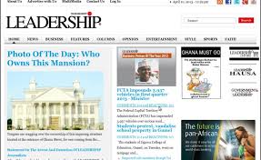 Последние твиты от leadership newspaper (@leadershipnga). Nigeria Presidency To Leadership Newspaper You Are Not Above The Law Allafrica Com