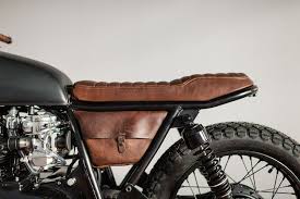 Retro Honda Motorcycles Don T Get Much Prettier Than This Cb Cafe Racer Cafe Racer Bikes Cafe Racer Seat