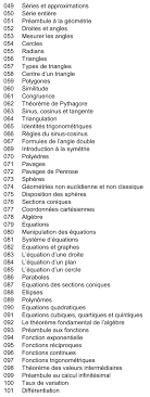table des matieres page 2 math word search puzzle words