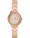 Fossil Women'S Mini Stella White Resin Bracelet Watch 30Mm Es2437 ...