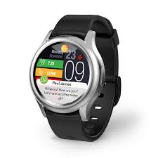 Mykronoz Zeround3 Smartwatch With Full Round Amoled Touchscreen Mykronoz