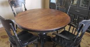 Red Hen Home Better In Black Refinished Table Distressed Table Distressed Chair