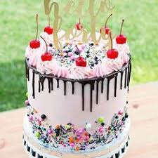 Cherries On Top Of Cakes Cupcake Cakes Drip Cakes Cupcake Cake Designs