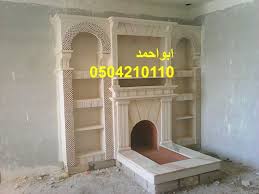 صور مشبات مودرن Craftsman Door House Fire Bookshelves With Tv