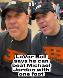 LaVarBall, the father of #NBA players #Lonzo, #LiAngelo, and #LaMeloBall,  recently underwent a right foot amputation due to a serious medical issue.  Despite the gravity of the situation, reports indicate that he
