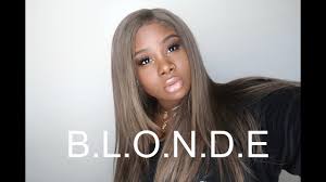 By maintaining some darkness closer to the root, the. Finally The Perfect Blonde For Darkskin Youtube