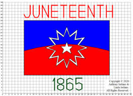 The juneteenth flag, which commemorates the day that slavery ended in the us. Juneteenth Flag Mystery Picture Distance Learning Tpt