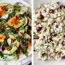First, check out the dinner party timeline to help you plan the meal. 40 Easy Healthy Salad Recipes Downshiftology