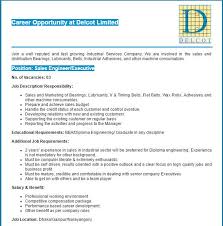 Delcot Limited Sales Engineer X2f Executive Job Circular Vacancy Job Circular Executive Jobs Engineering