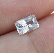 When i bought the stone, more than 10 years ago, there was a certificate enclosed to it. Unheated Natural Ceylon White Sapphire 0 79 Ct Good