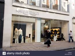 Plus sizes for elegant, fashionable women. Marina Rinaldi Modegeschaft In Bond Street London England Uk Stockfotografie Alamy