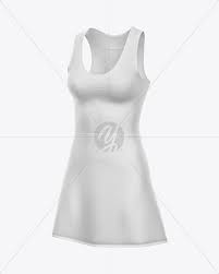 Download Tennis Dress Mockup In Apparel Mockups On Yellow Images Object Mockups