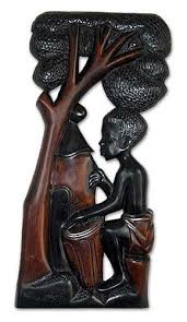 Wood Wall Adornment Royal Drummer Wood Relief Panel From Africa Wood Wall Sculpture African Wood Carvings Carved Wood Wall Art