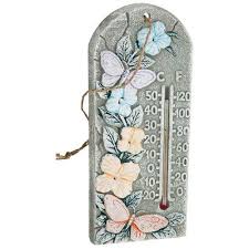 Garden Thermometers Beautiful And Decorative Garden Thermometers Hang One Up Outside To Add A Touch Of Style Colorful Garden Outdoor Thermometer Thermometers