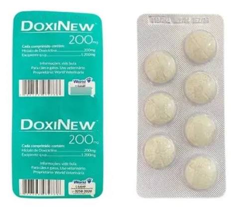 DOXINEW 200MG COM 7COMPRIMIDO (HOSPITALAR)