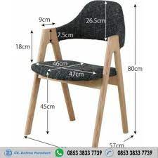 Kursi Cafe Korea Minimalis Terbaru 2020 Kursi Kayu Kayu Jati