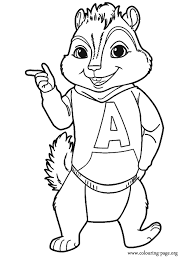 Maybe you would like to learn more about one of these? Alvin And The Chipmunks The Squeakquel Coloring Pages Coloring Home