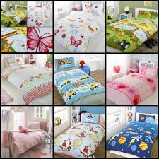 New Kids Children Boys Girls Duvet Cover Sets Single Double Matching Curtains Girls Duvet Covers Duvet Cover Sets Duvet Covers