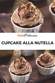 Cupcake Alla Nutella Ricetta Cupcake Alla Nutella Ricette Dolci Dolci